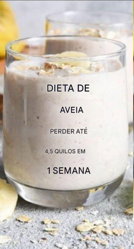 Dieta da Aveia para Perder Até 4,5 Quilos em Apenas 7 Dias