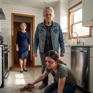 “Mãe, vem me buscar, por favor…” Quando a ligação caiu, não liguei para a polícia; liguei para a minha unidade. A sogra dela estava parada na porta, arrogante e com um sorriso desdenhoso. “Ela é casada agora. Isso é um assunto familiar privado”, disse ela. Encarei-a, meus olhos já tendo visto zonas de guerra, e respondi: “Não mais”. Arrombei a porta. Quando encontrei minha filha limpando o próprio sangue do chão, soube que aquilo não era um casamento; era uma câmara de tortura. Eles pensavam que estavam lidando com uma velha indefesa. Estavam prestes a descobrir por que meus inimigos me chamam de “General de Ferro” e por que eu acabara de autorizar um ataque em grande escala.