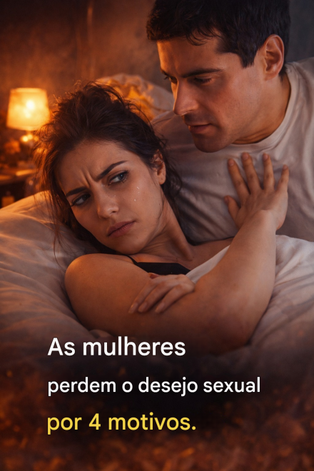 As mulheres perdem o desejo por estes 4 motivos.