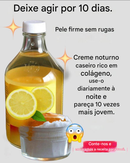 Creme de colágeno caseiro