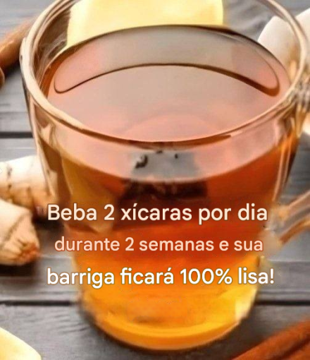 Beba esta bebida natural duas vezes ao dia e conquiste uma barriga lisa em 2 semanas.