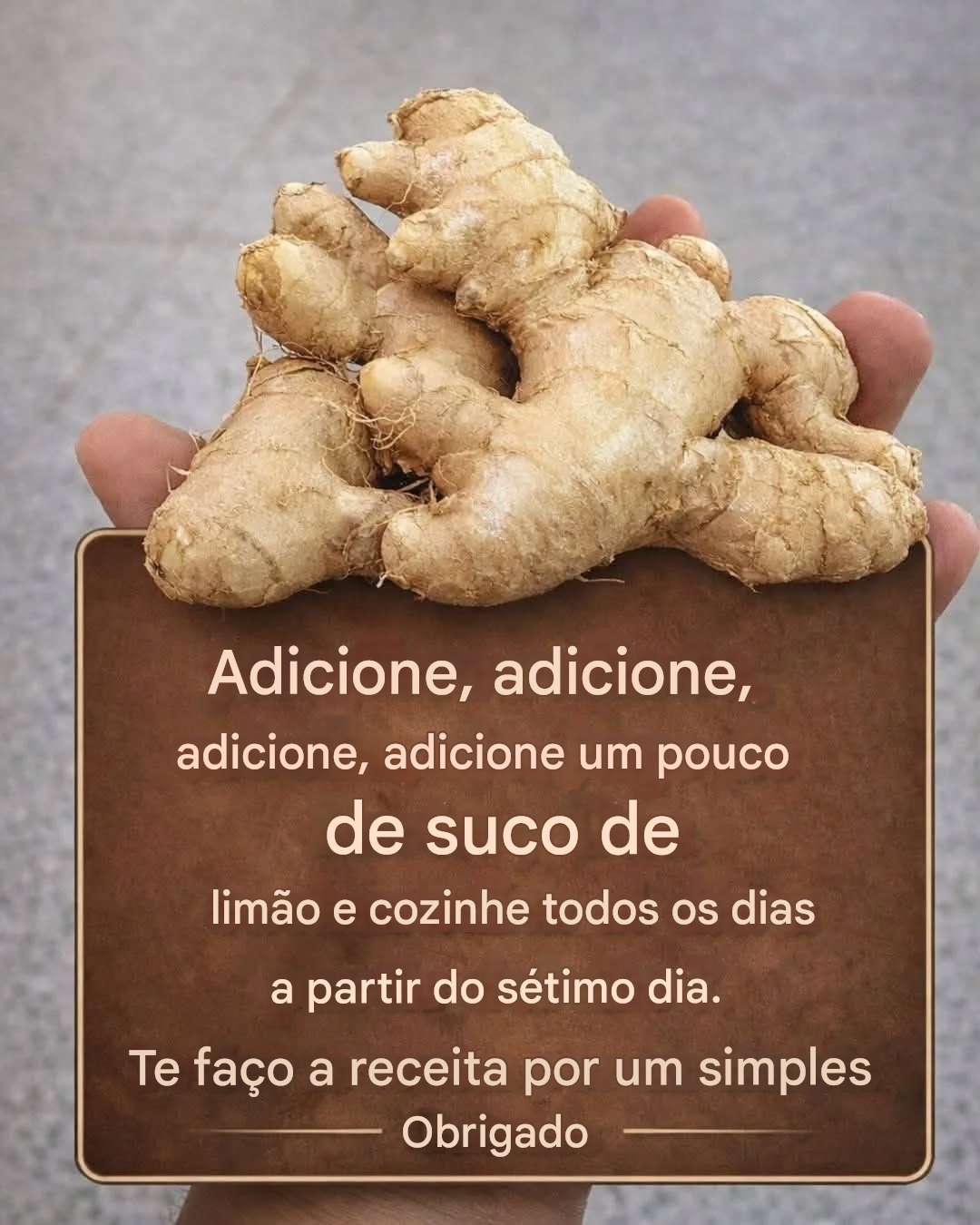 O Poderoso Quarteto Natural: Gengibre ralado, cebola, alho e limão.