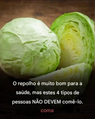 4 tipos de pessoas que devem EVITAR comer repolho