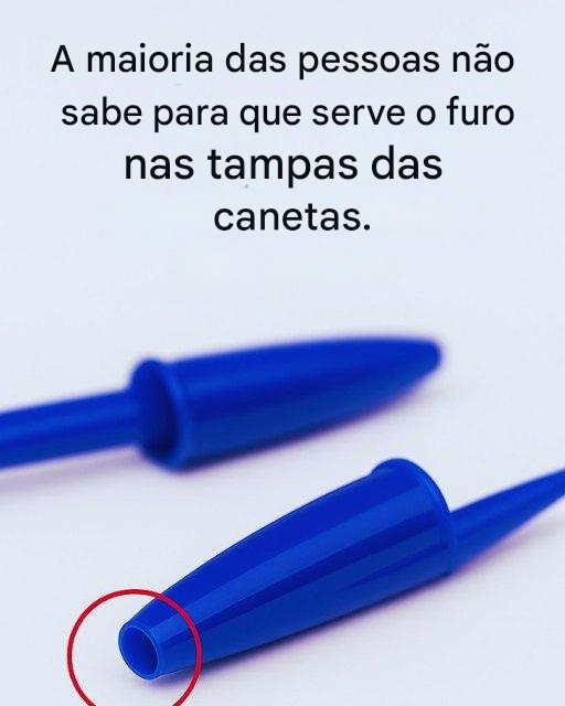 O segredo oculto do furo na tampa da caneta: para que serve realmente?