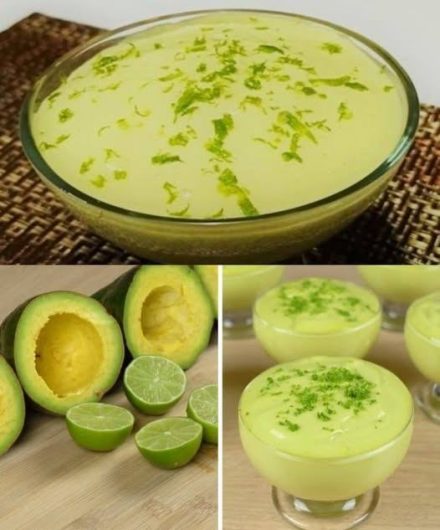 Mousse de Abacate e Limão