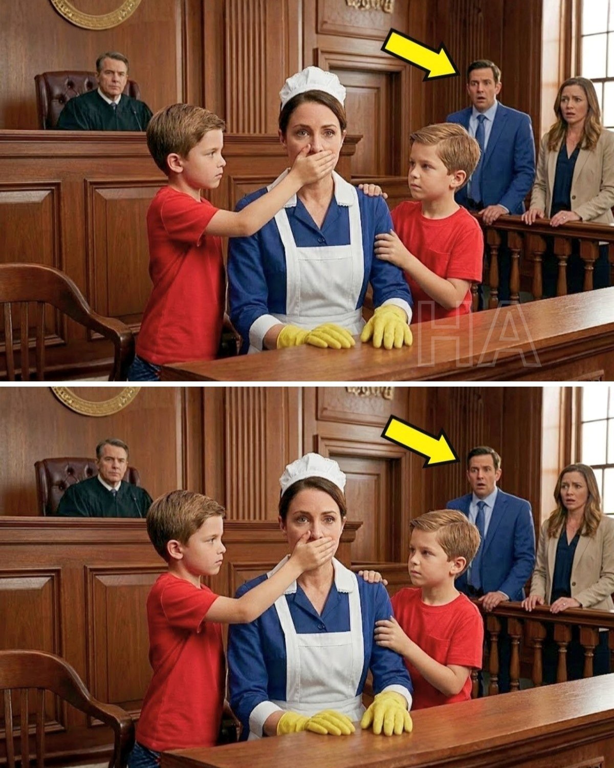 A babá acusada pelo milionário foi a julgamento sem advogado — até que os filhos dele a denunciaram.