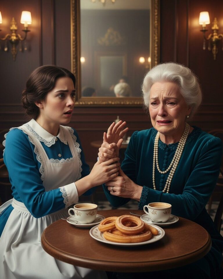 “Onde você comprou isso?” – exclamou a avó milionária ao ver o colar de uma garçonete.