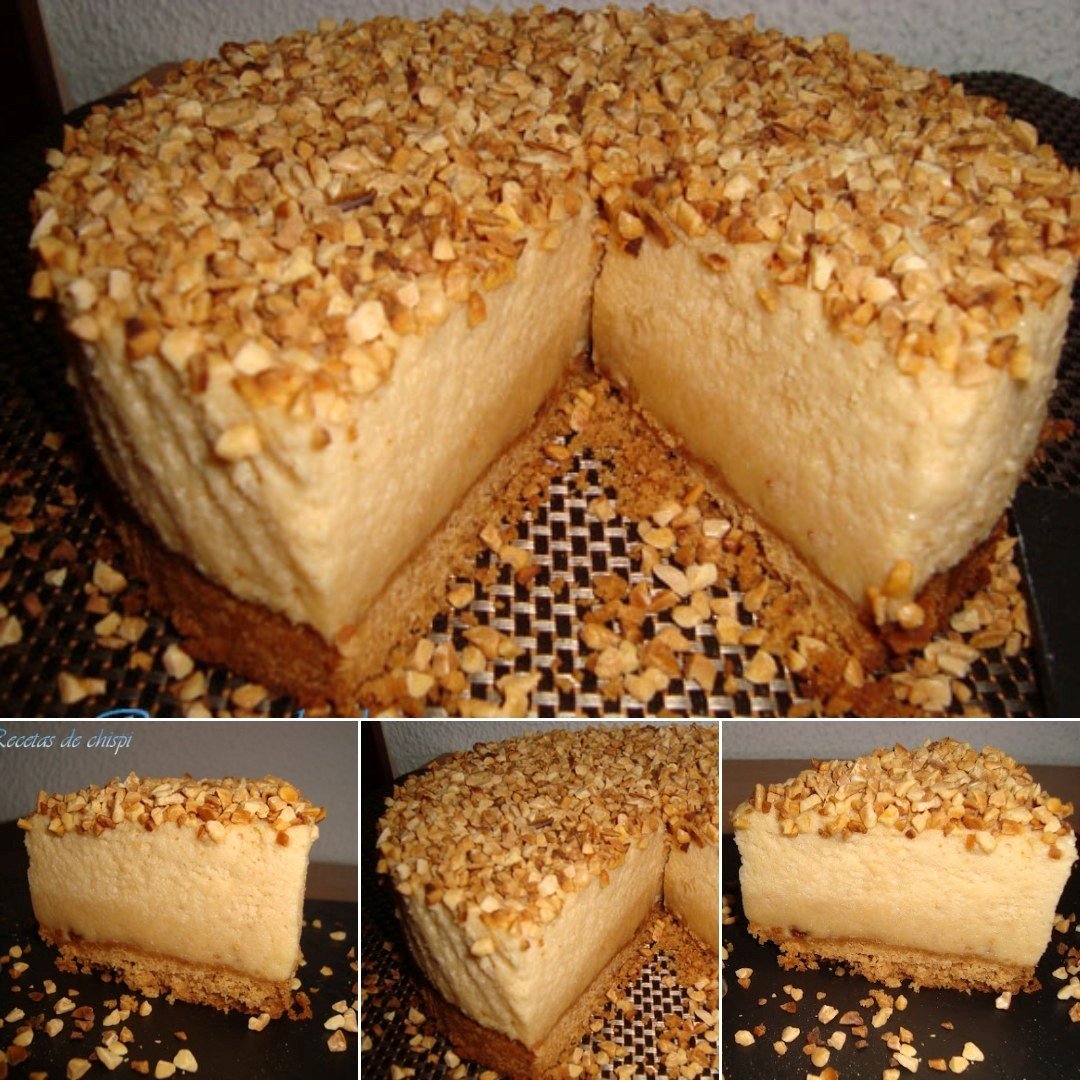 Bolo mousse de nougat