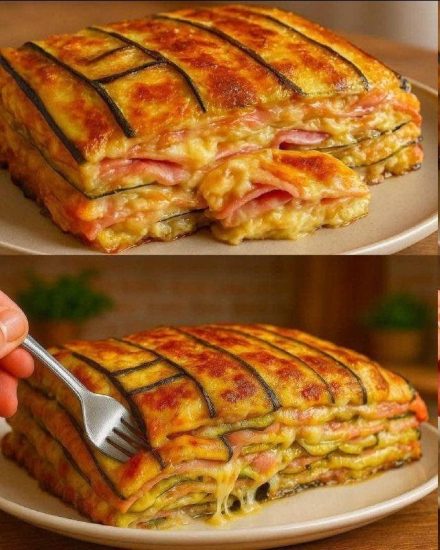 Parmesão de abobrinha branca: uma comida reconfortante, leve e irresistível.