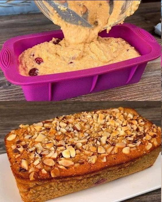 Bolo saudável de maçã e aveia: uma delícia sem açúcar e sem farinha.