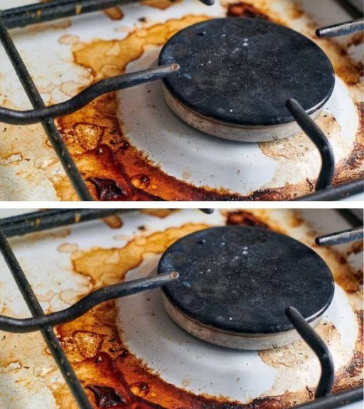 Nem vinagre nem bicarbonato de sódio: um truque simples para limpar as bocas do fogão sem esforço.