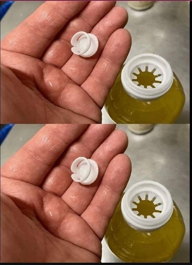 Eu sempre jogava fora a tampa do óleo: um colega me explicou para que ela realmente servia.