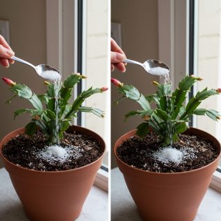 Uma colher de chá é suficiente para todas as flores que você tem em casa, e o florescimento é garantido.