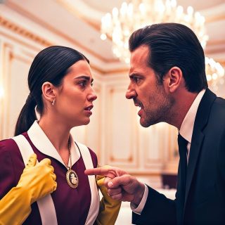 “Esse é o colar da minha falecida esposa!” gritou o magnata, mas a resposta da faxineira foi…