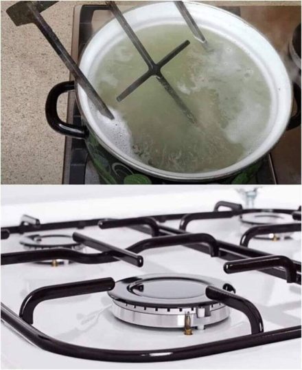 Uma pílula mágica transforma a churrasqueira a gás em algo genial: os depósitos de carvão se desfazem em pedaços.