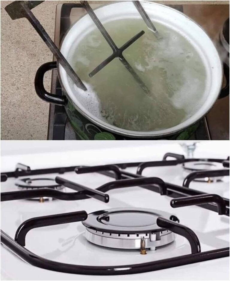 Uma pílula mágica transforma a churrasqueira a gás em algo genial: os depósitos de carvão se desfazem em pedaços.