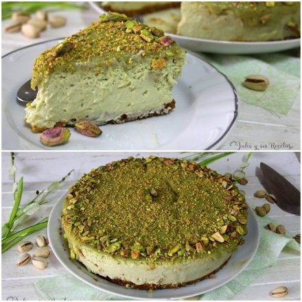 Cheesecake de pistache