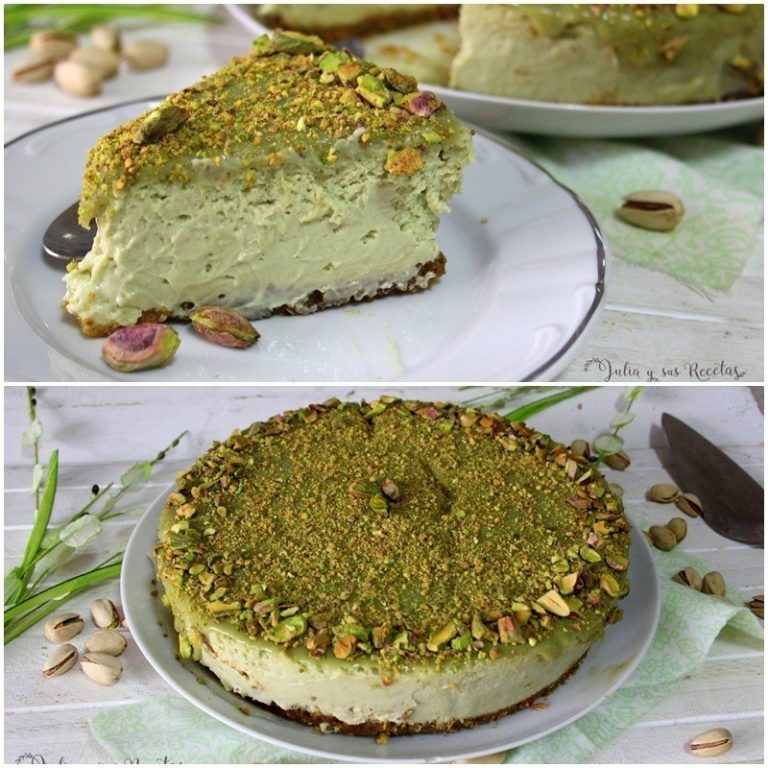 Cheesecake de pistache