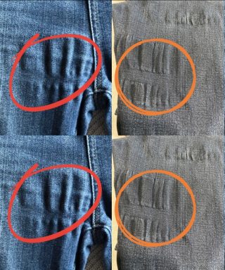 Se você já viu isso em suas calças jeans, saiba que não está sozinho! Leia os motivos no primeiro comentário.