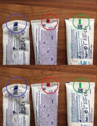 O segredo por trás da faixa colorida na embalagem da pasta de dente.