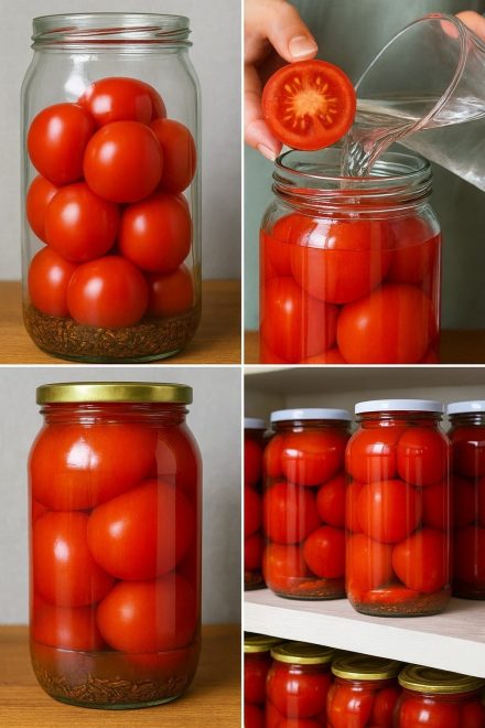 Tomates frescos por 2 anos, sem necessidade de vinagre: o método infalível para que durem tanto tempo.