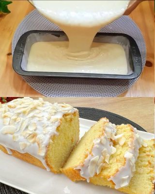 Pastel de coco y ammendras