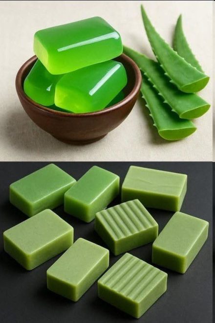Sabonete caseiro de aloe vera fácil de fazer