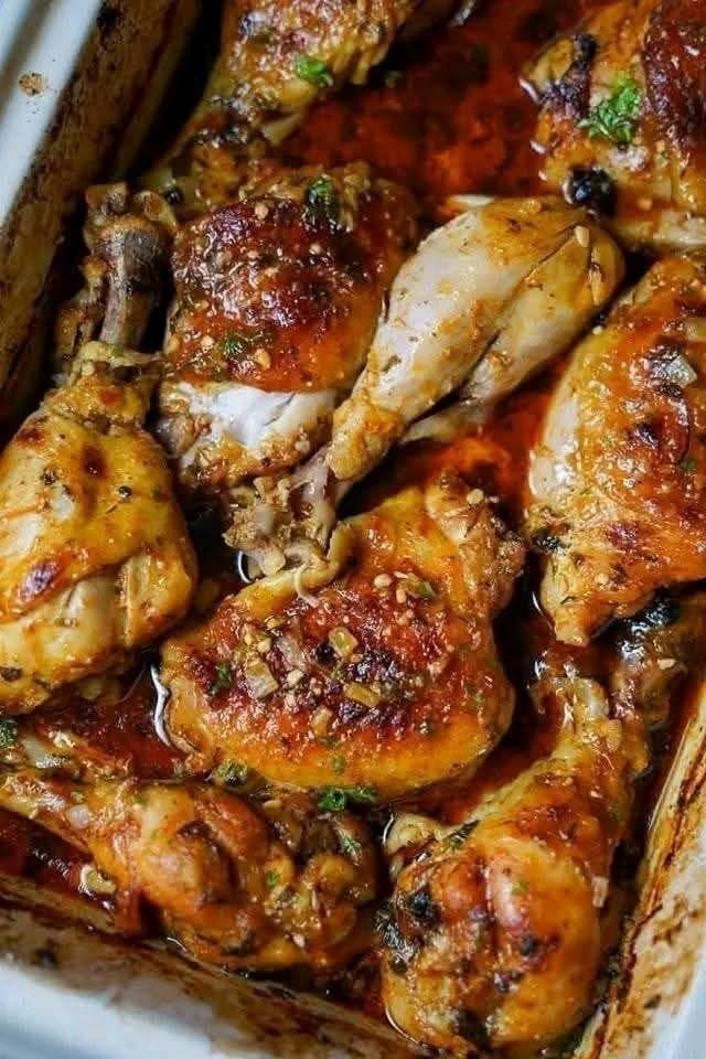 Receita de frango assado no forno com manteiga de limão🍗🍋