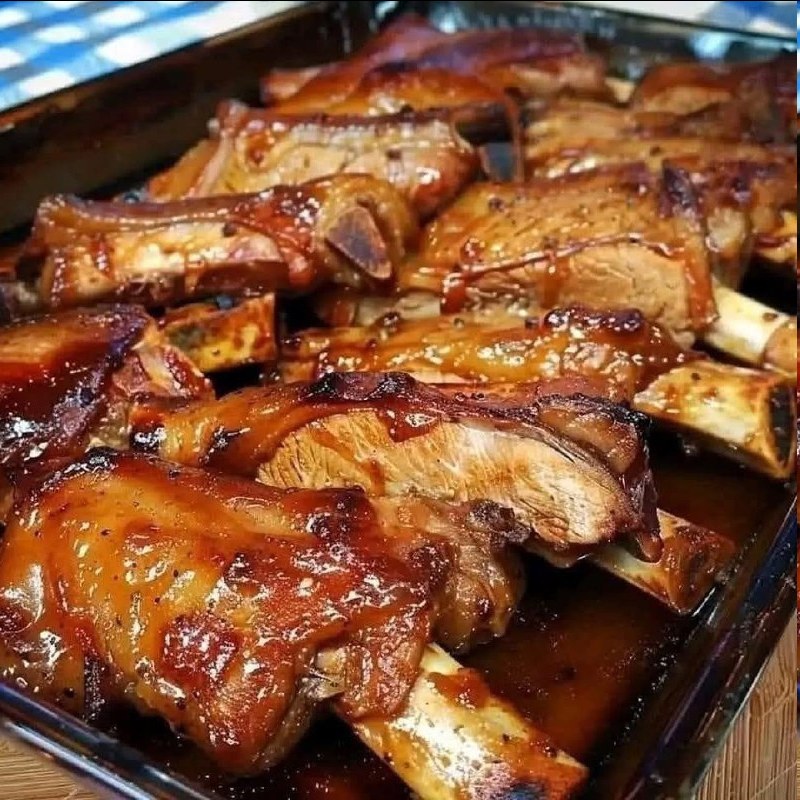 Costillas de Cerdo Caramelizadas