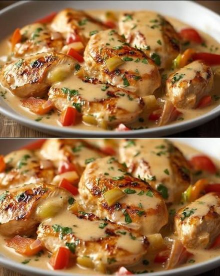 Esse molho de frango é simplesmente incrível!