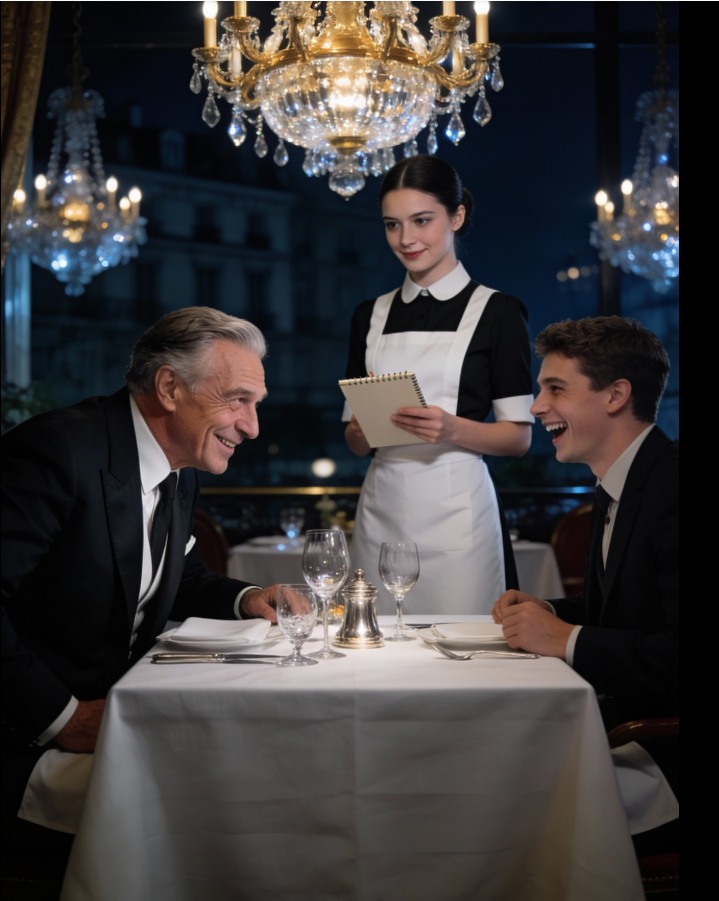 El millonario pidió en alemán para humillar a la camarera… pero ella hablaba siete idiomas.