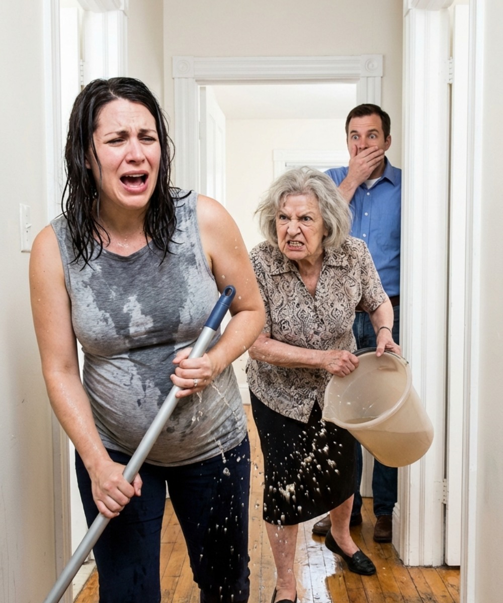 Llegó a casa y descubrió que su madre maltrataba a su esposa embarazada. Su reacción dejó atónitos a todos.