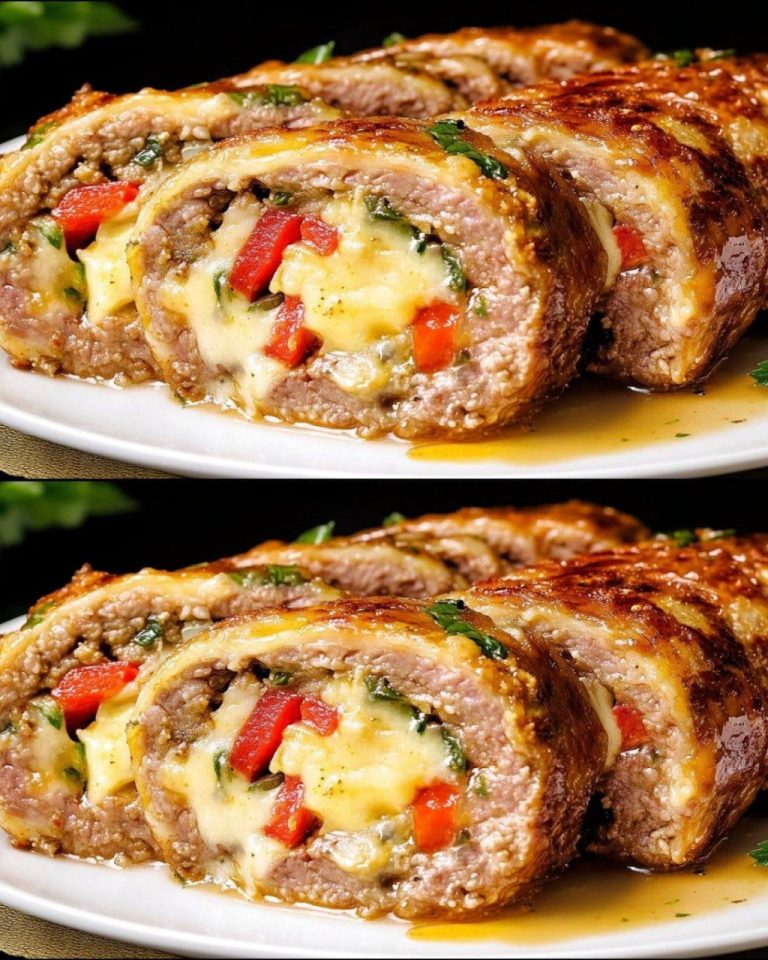Rollo de Carne Relleno al Horno