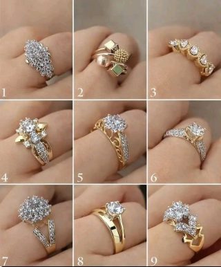 O anel que você escolher reflete a sua personalidade.