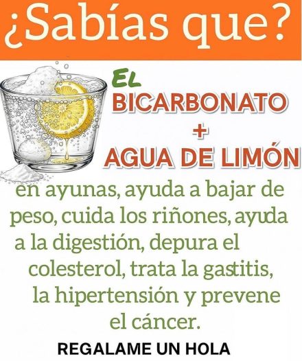 Esto Sucede Si Tomas Limón con Bicarbonato y Agua en Ayunas: Beneficios y Cómo Prepararlo