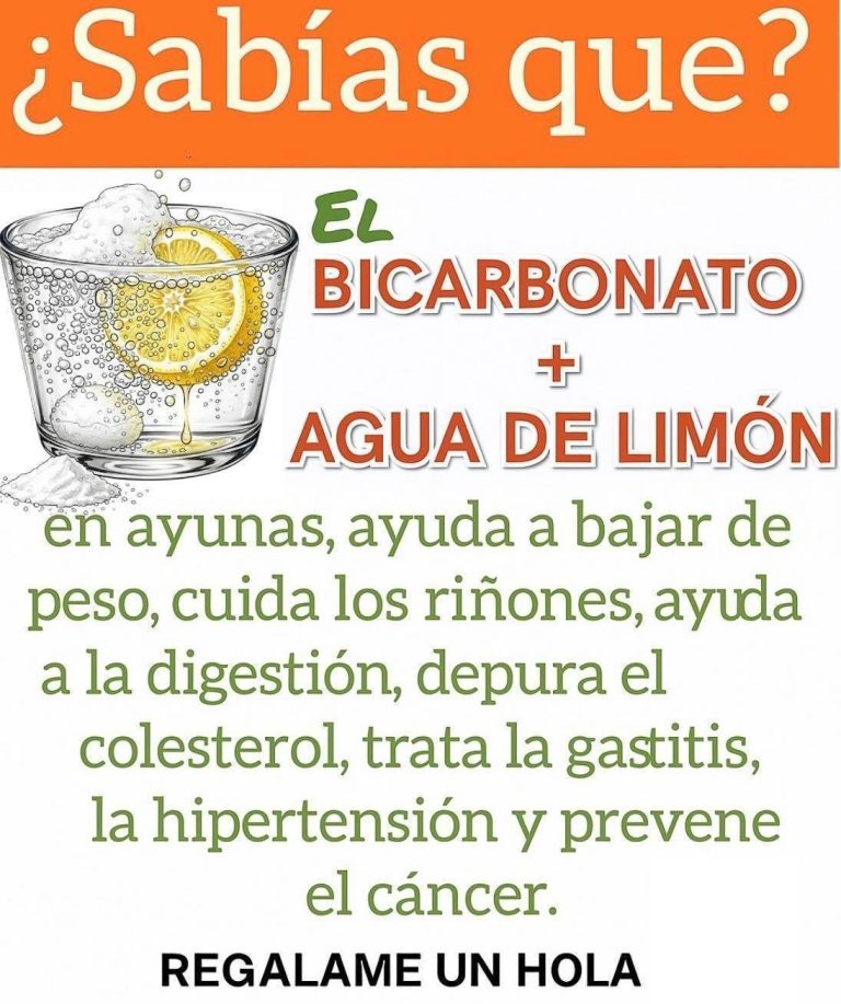 Esto Sucede Si Tomas Limón con Bicarbonato y Agua en Ayunas: Beneficios y Cómo Prepararlo