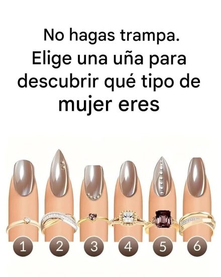 ¿Qué uña te atrae más? Revela qué tipo de mujer eres.
