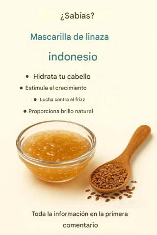 Gel de linaza casero: una solución natural para el cabello seco y con grumos