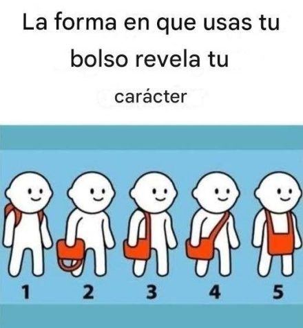 La forma en que usas tu bolso da pistas sobre tu carácter