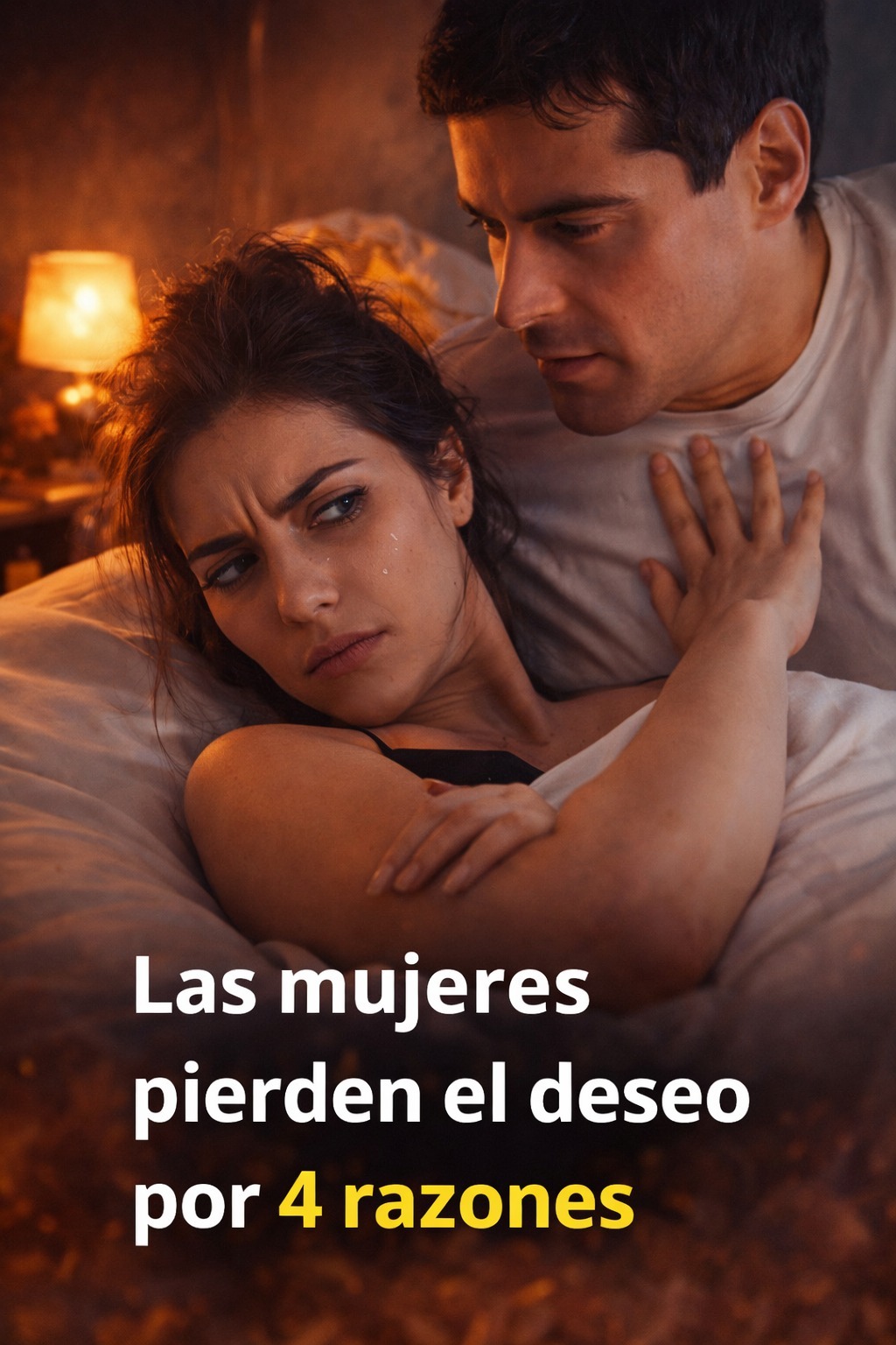 Las mujeres pierden el deseo por estas 4 razones.