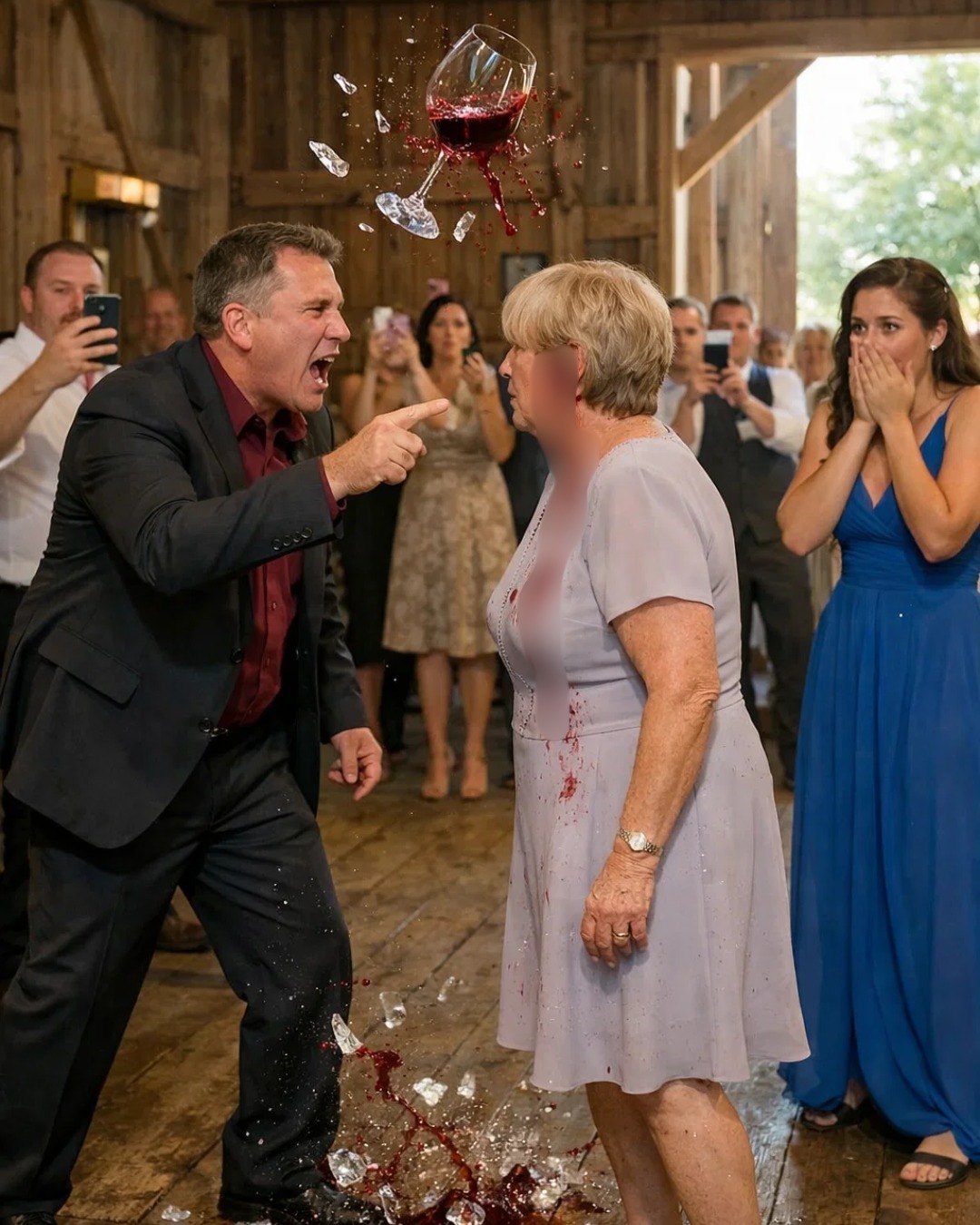 Maria, está na hora de você me entregar as chaves da sua propriedade. Assim, Claudia e eu podemos começar com o pé direito.