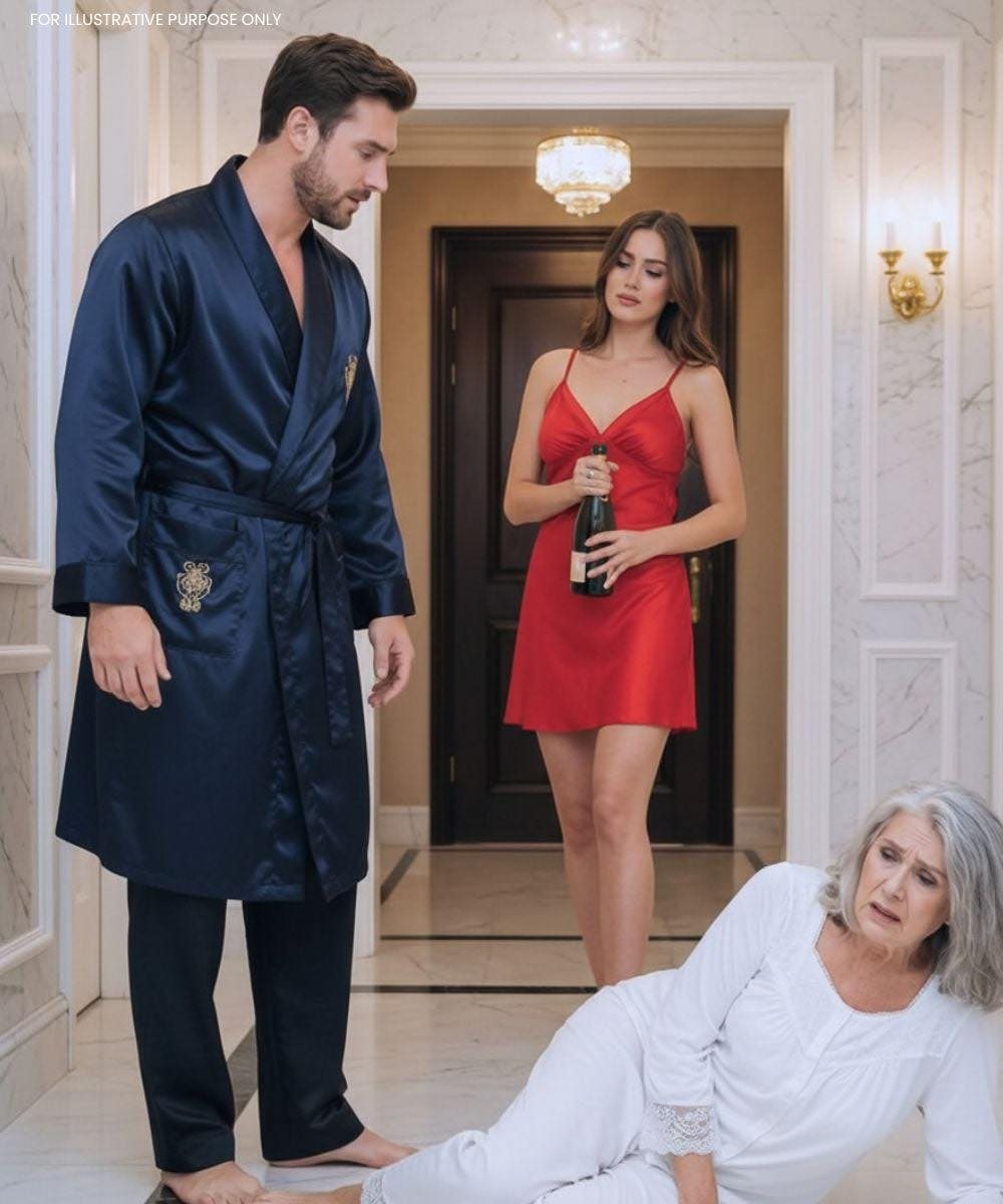 “El asilo de ancianos es perfecto para ti, mamá”, se burlaron mientras cerraban la puerta de mi mansión, subestimando que seis meses después estarían en una celda mientras yo brindaba por mi libertad.