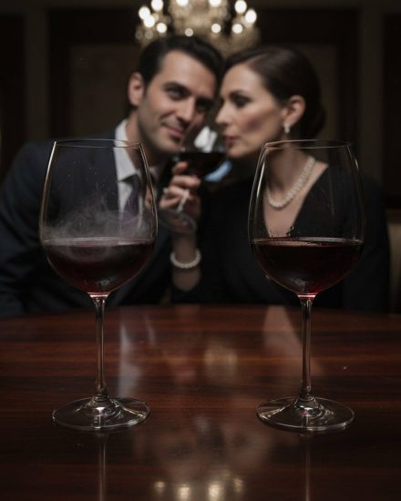 En nuestro aniversario, vi a mi esposo echar algo en mi copa. La cambié por la de su hermana…