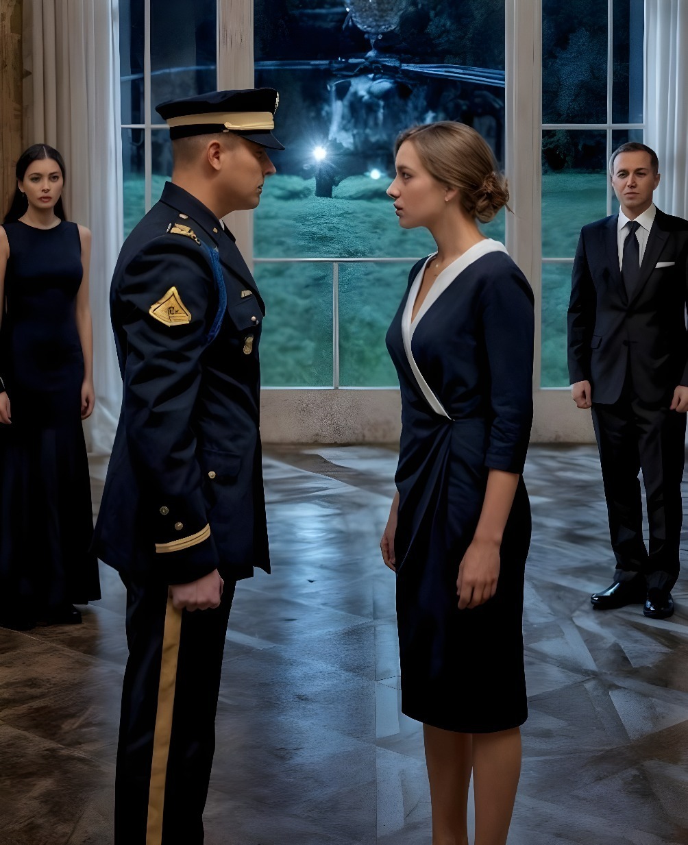 Quando o helicóptero pousou na Reunião