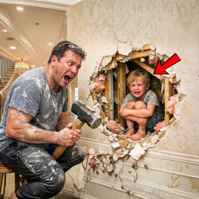 SE ESCUCHABA LLANTO EN LA PARED DE LA MANSIÓN — PADRE ROMPE EL YESO Y HALLA LO IMPOSIBLE
