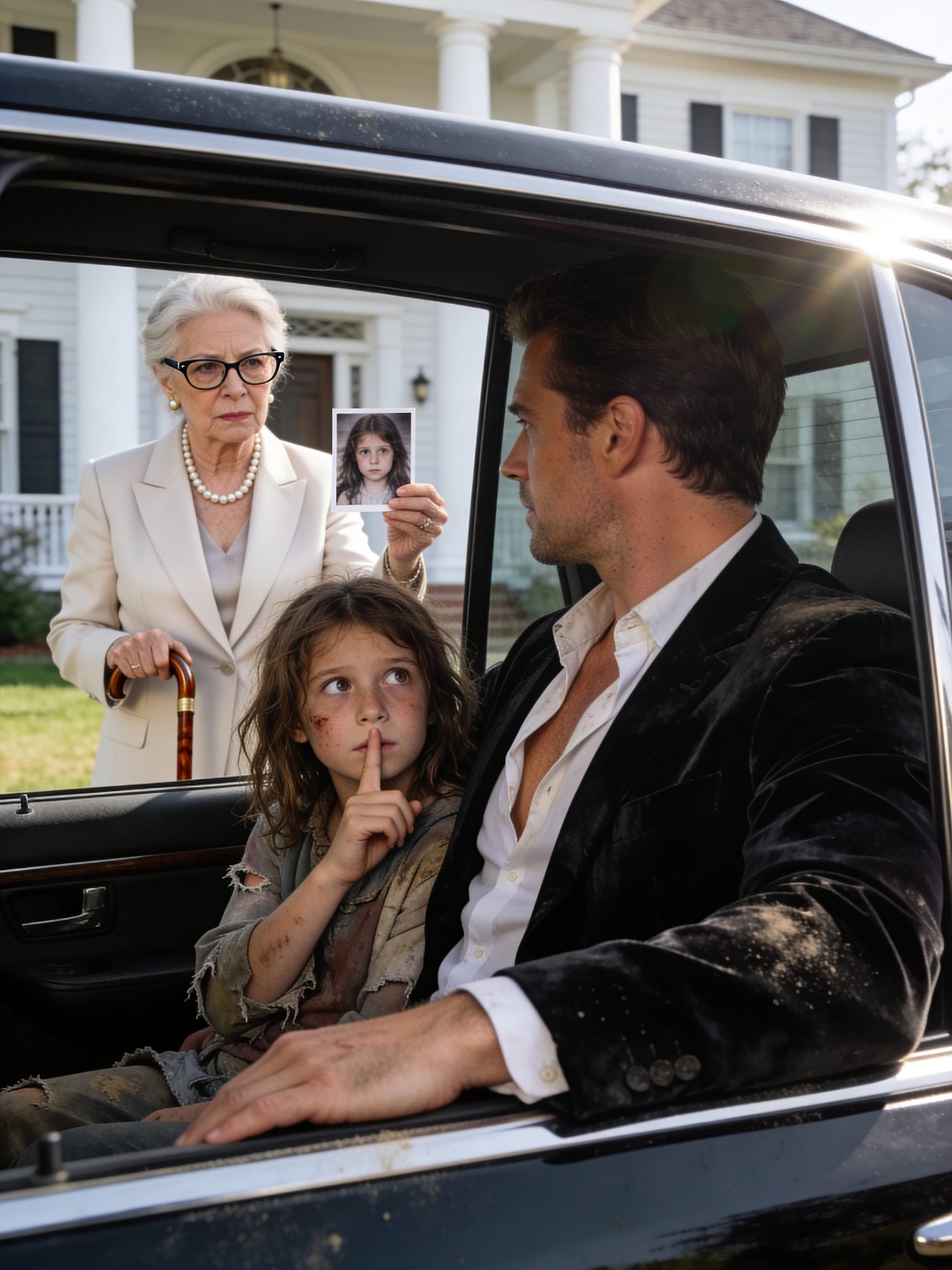 Una niña pobre de 8 años se esconde en el auto de un multimillonario para escapar de su malvada madrastra. Lo que sucedió después cambió sus vidas para siempre.