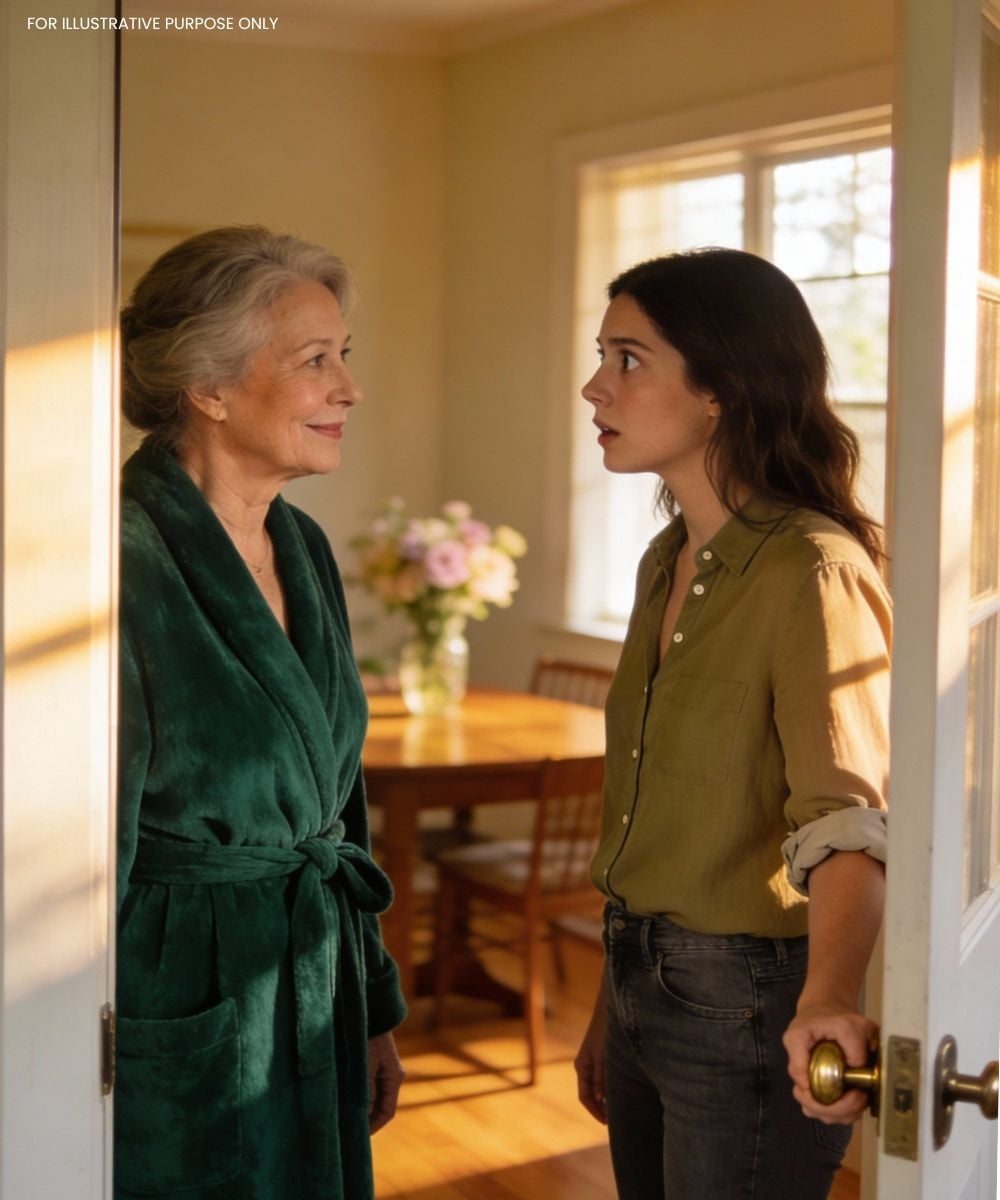 Eu estava em uma viagem de negócios quando meu voo foi cancelado. Cheguei em casa mais cedo e abri a porta para uma desconhecida vestindo meu roupão. Ela sorriu e disse: “Você é a corretora de imóveis, certo?” Assenti com a cabeça e entrei.