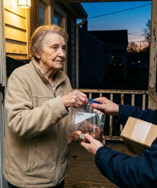 Ela só podia pagar com centavos: escolhi a compaixão em vez da minha carreira.
