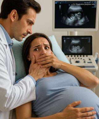 En mi última revisión prenatal, el médico se quedó mirando la ecografía con las manos temblorosas. En voz baja, me dijo: «Tienes que irte de aquí y alejarte de tu marido».