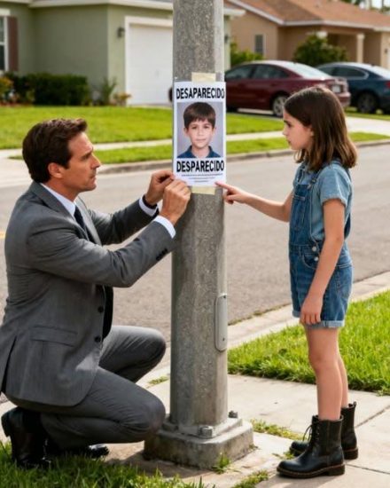 “Senhor, há uma criança morando na minha casa”: O que disse a pobre menina.